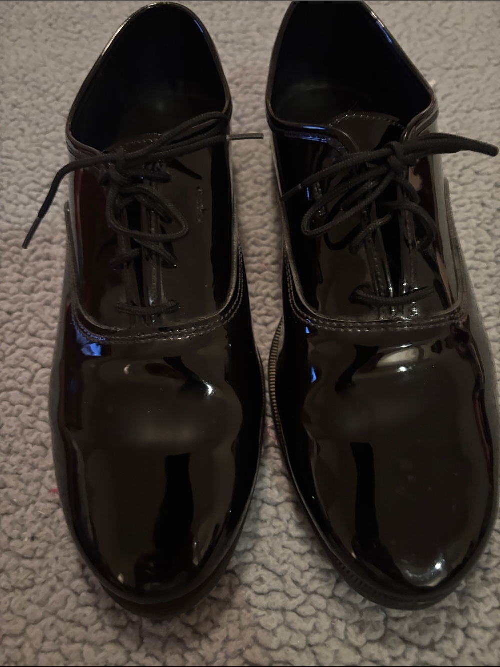 Gateway Formal Footwear Black Patent Tuxedo Shoes